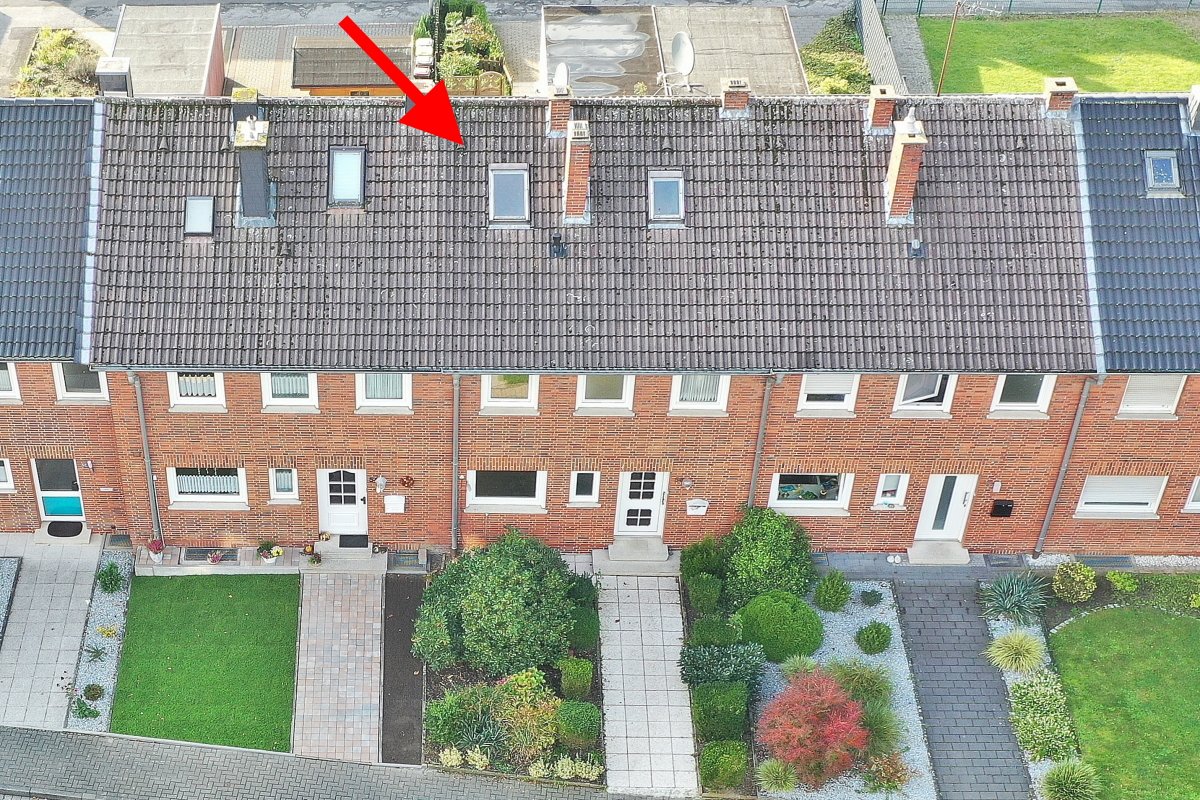 Dülmen: -VERKAUFT- Charmantes modernisierungsbedürftiges Reihenhaus + Garage + Garten in Dülmen prov. frei zu verkaufen!