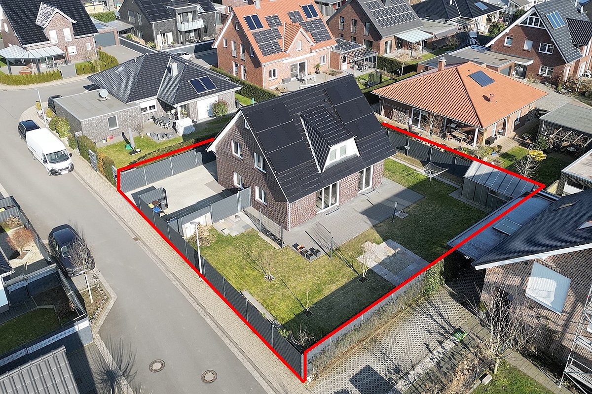 Senden: -VERKAUFT- Hochwertiges Niedrigenergie-Einfamilienhaus mit Garten und Garage provisionsfrei zu verkaufen!