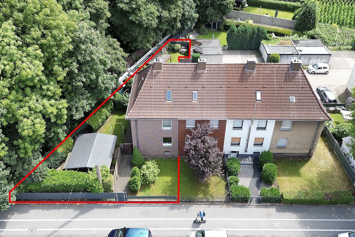 Datteln: -VERKAUFT- Gepflegtes Reiheneckhaus mit Garage am Waldrand provisionsfrei zu verkaufen!
