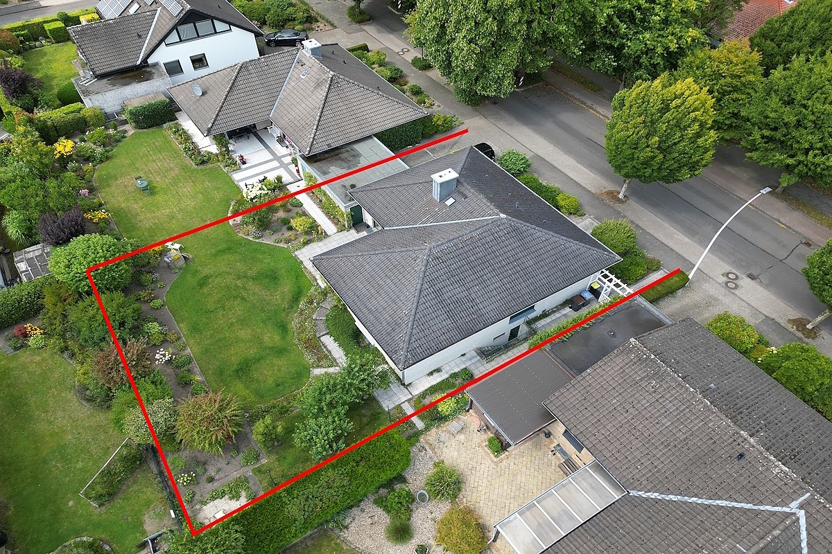 Nottuln: Schickes sehr gepflegtes Einfamilienhaus im Bungalowstil mit Garage provisionsfrei zu verkaufen