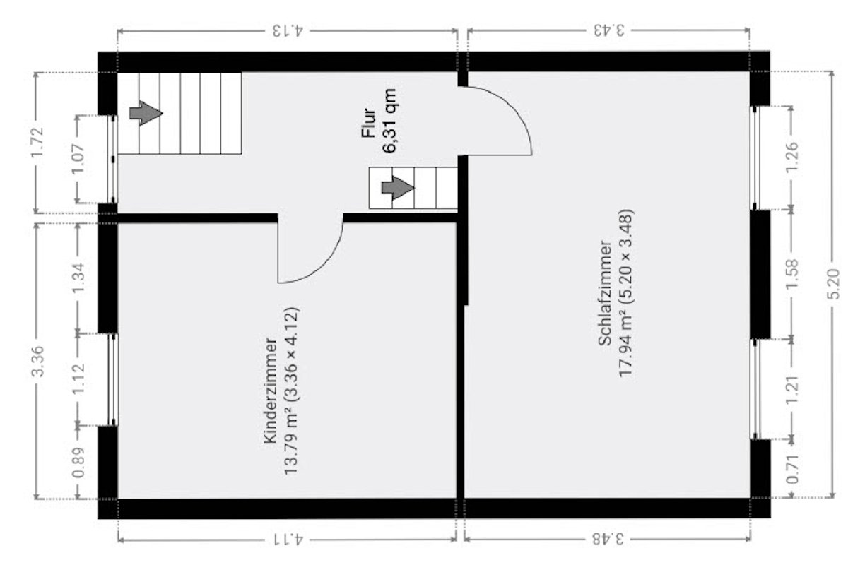 Datteln: Gepflegtes Reihenhaus mit Garage am Waldrand provisionsfrei zu verkaufen!