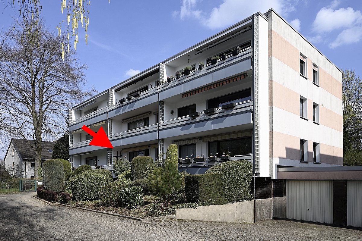 Bochum Wiemelhausen: Stilvolle Eigentumswohnung Balkon Garage provisionsfrei zu verkaufen!