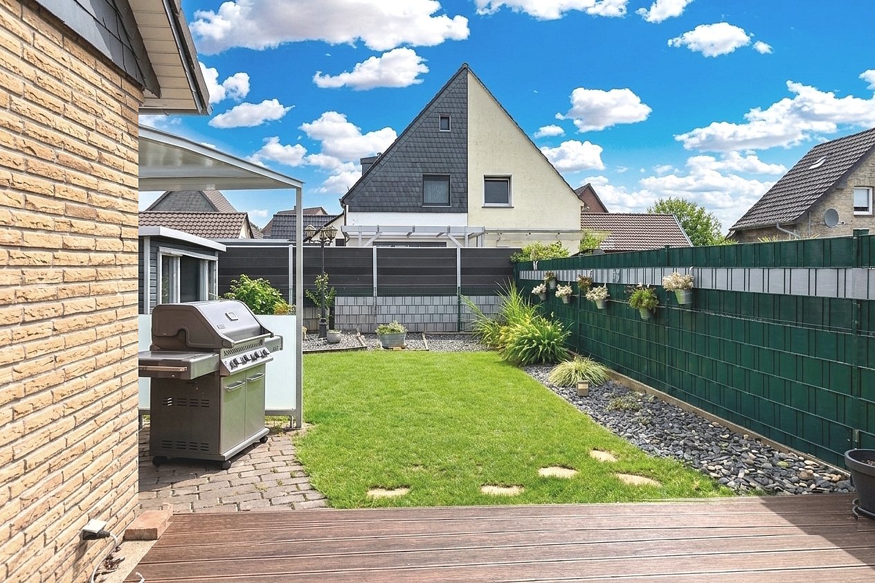 Datteln Beisenkamp: Schicke gepflegte Doppelhaushälfte Waldblick Keller und Garage zu verkaufen!