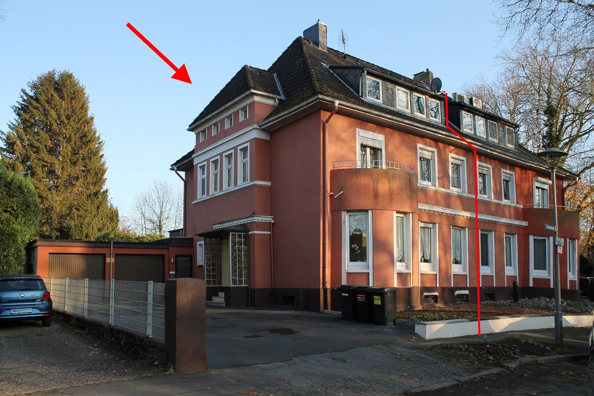 Haus seitlich