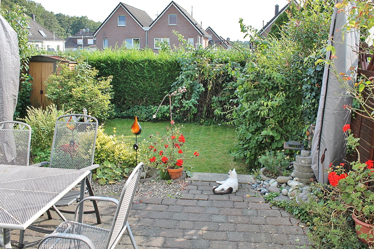 Terrasse zum Gartengrundstück Terrasse zum Gartengrundstück