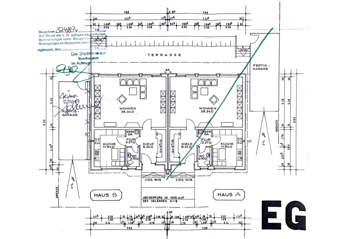 Grundriss Erdgeschoß