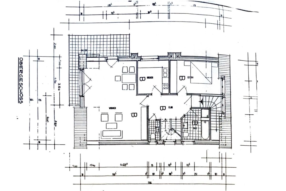 Grundriss Obergeschoss