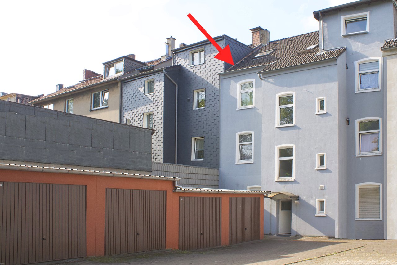 Haus Hinteransicht