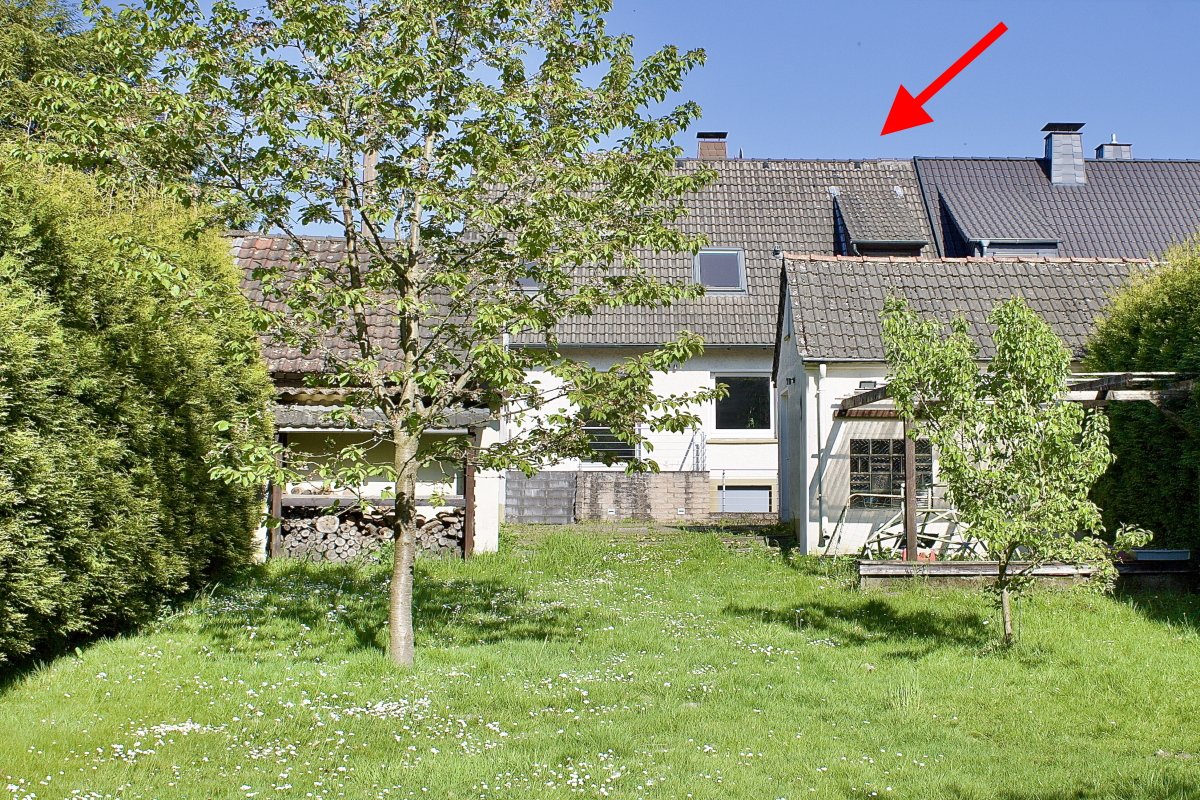 Haus Ansicht hinten Haus Ansicht hinten