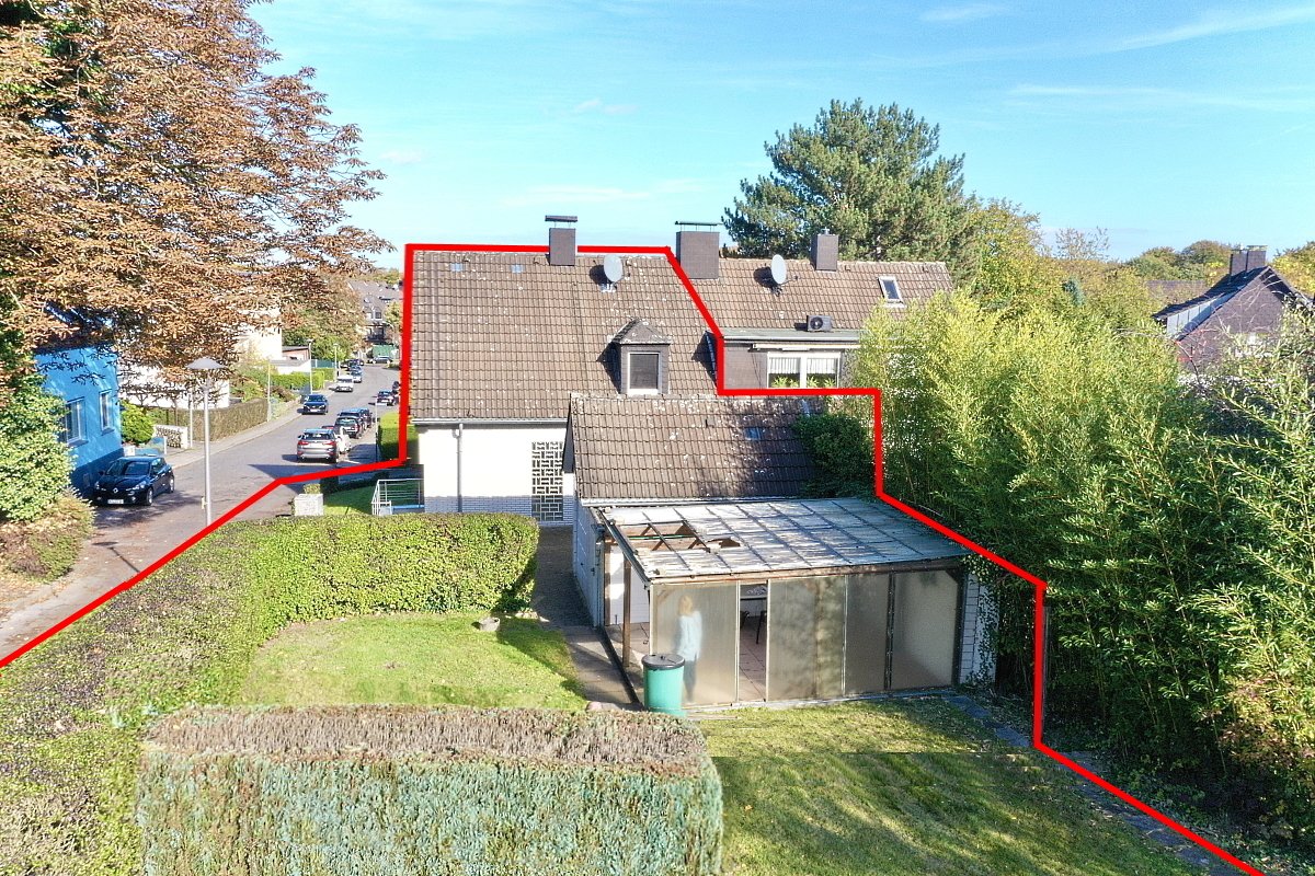 Haus Rückansicht Haus Rückansicht