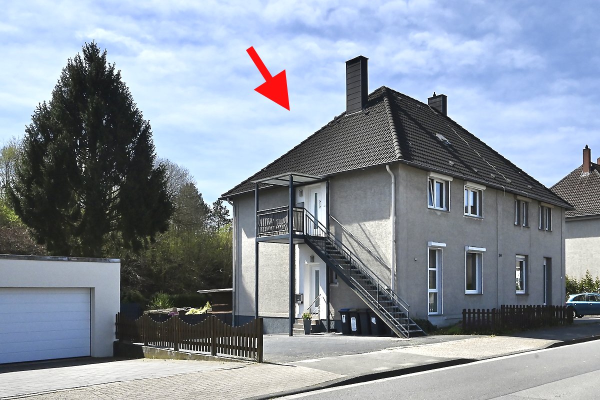 Vorderansicht Haus