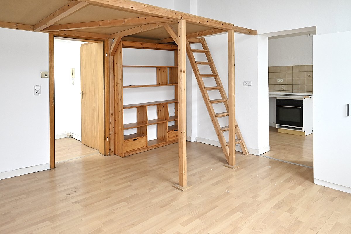 Wohnzimmer mit Schlafempore Wohnzimmer mit Schlafempore