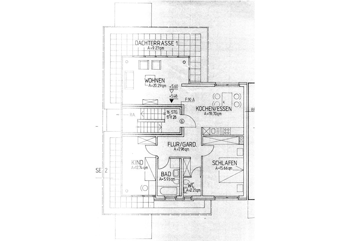 Grundriss Penthouse