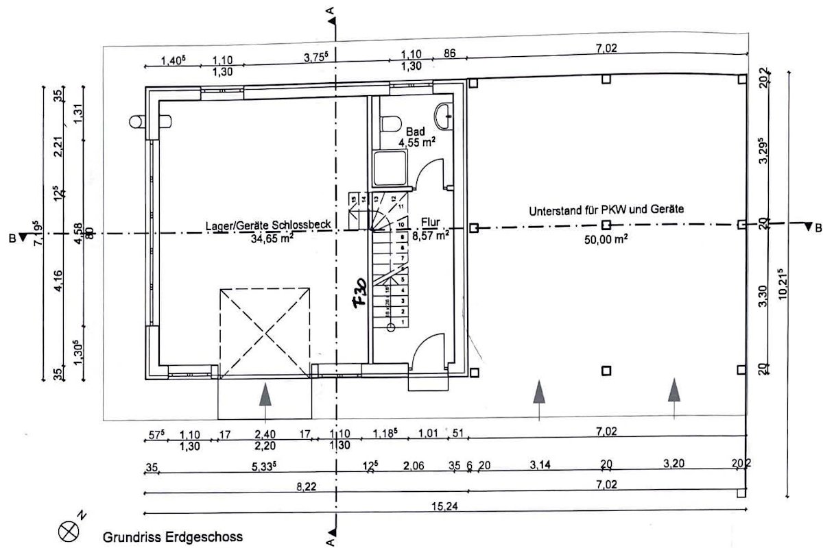 Grundriss EG Haus aus 2013