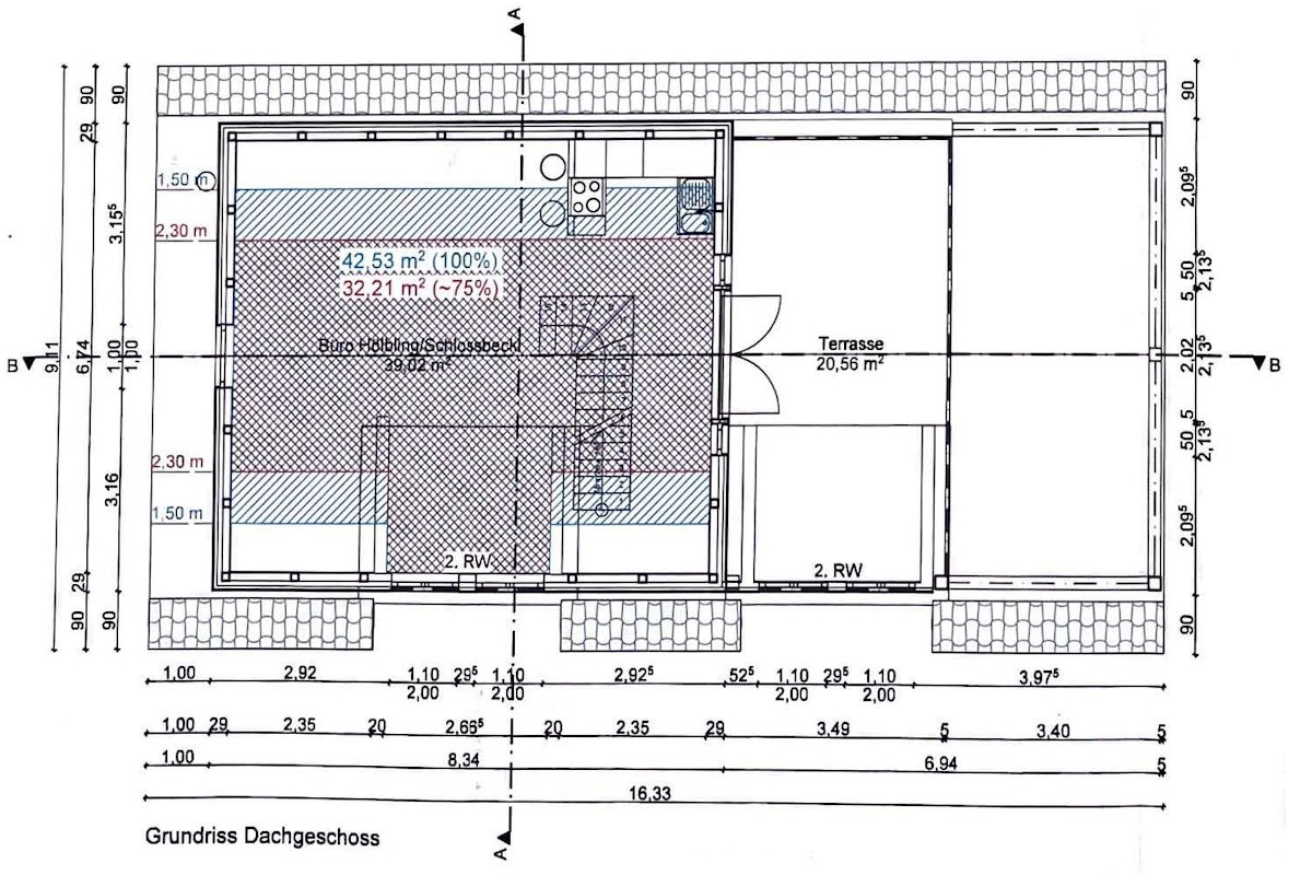 Grundriss DG Haus aus 2013