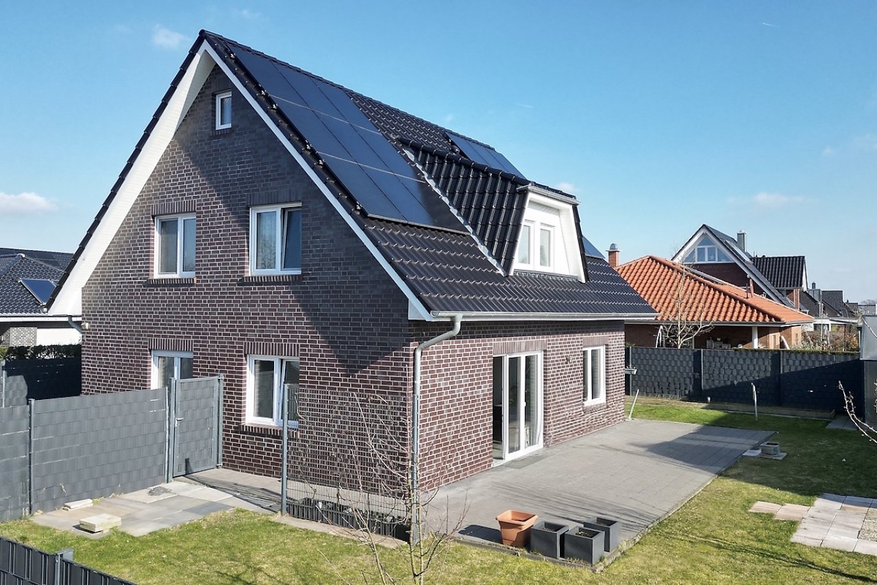 Hausansicht vom Garten Hausansicht vom Garten