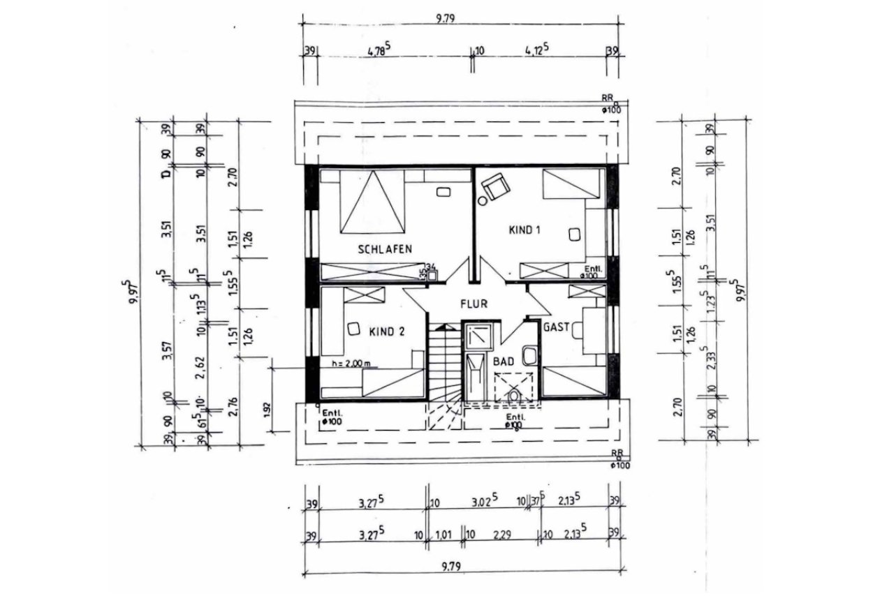 Grundriss DG Grundriss DG
