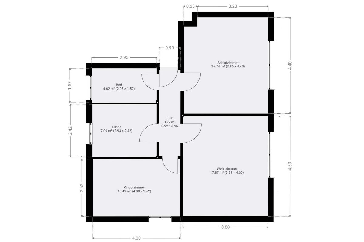 Grundriss EG und OG