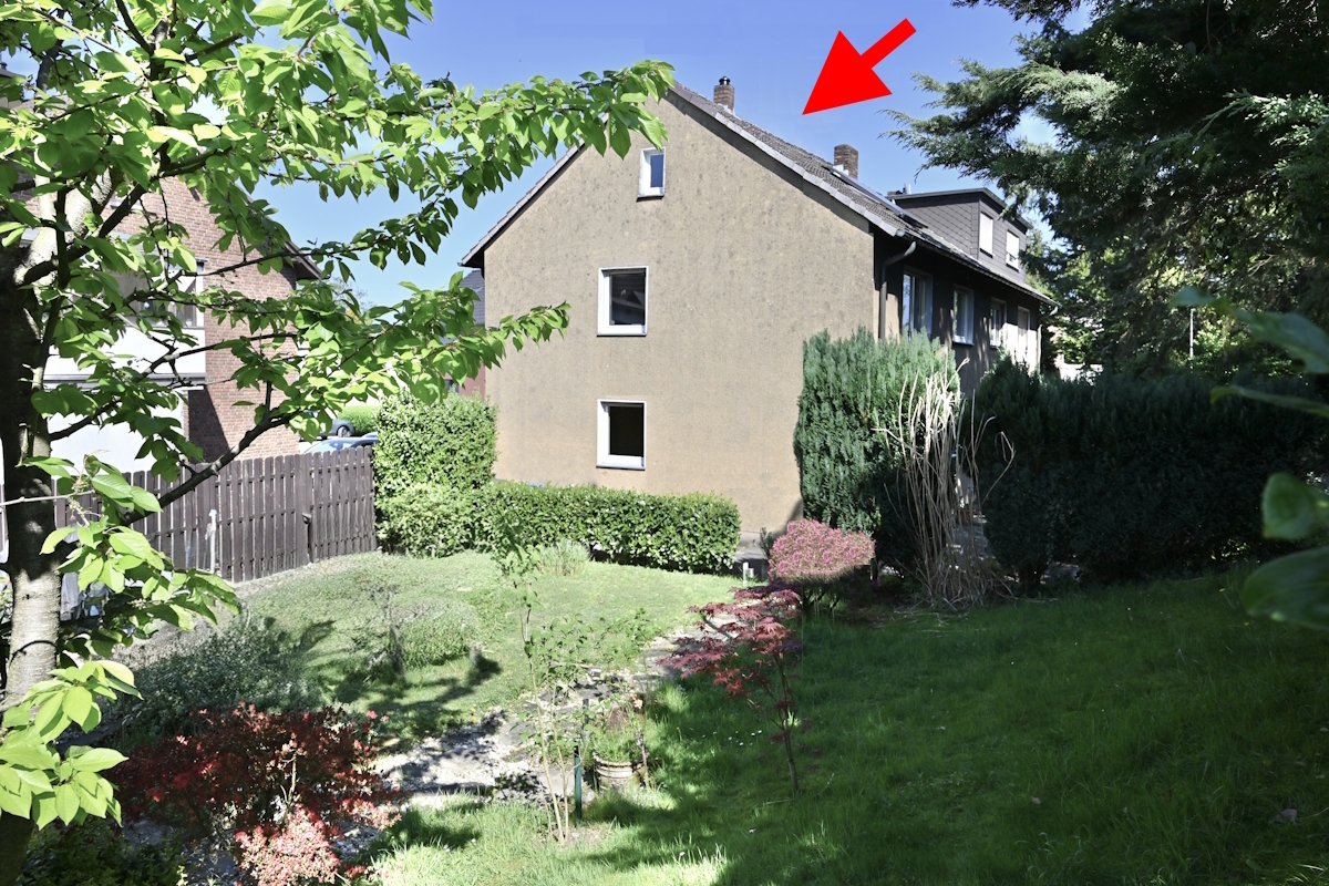 Hausansicht hinten seitlich