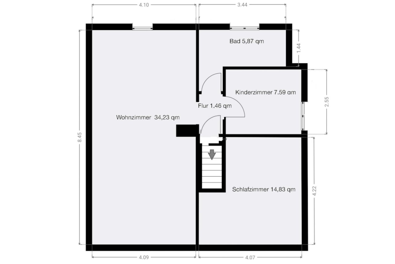 Grundriss DG ZFH Grundriss DG ZFH