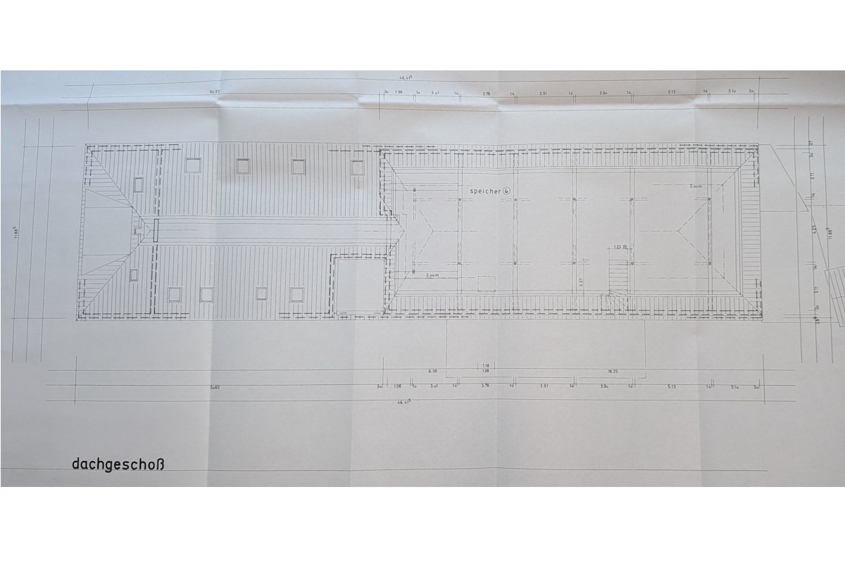 Grundriss Dachgeschoss / Speicher Grundriss Dachgeschoss / Speicher