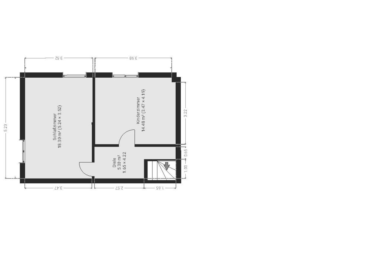 Grundriss Obergeschoss Grundriss Obergeschoss