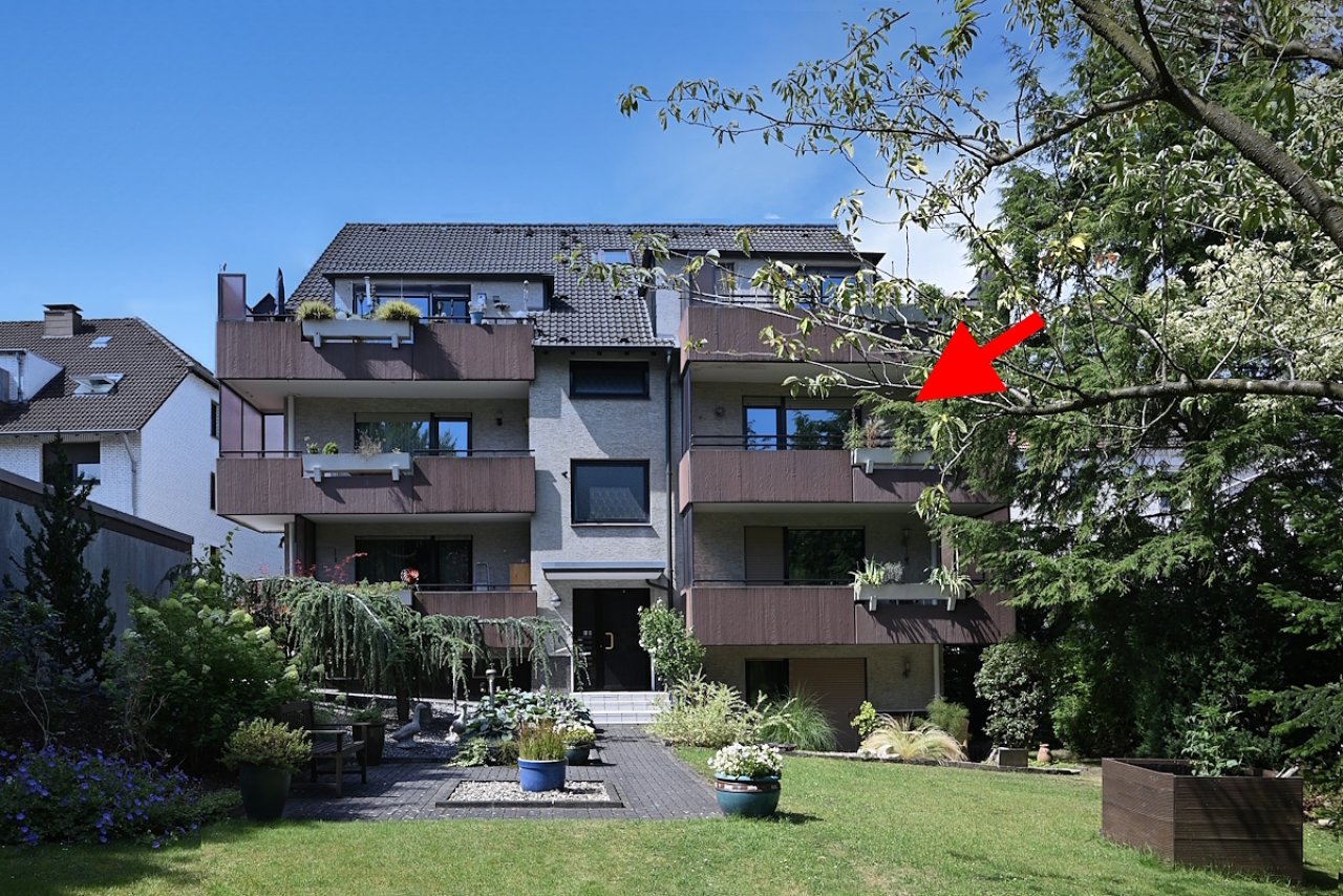 Hausansicht Gartenseite