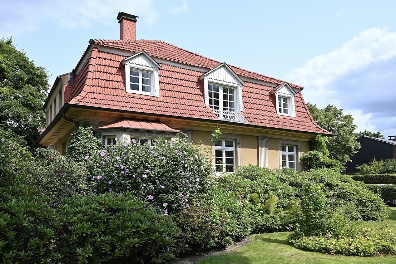 Haus Rückansicht