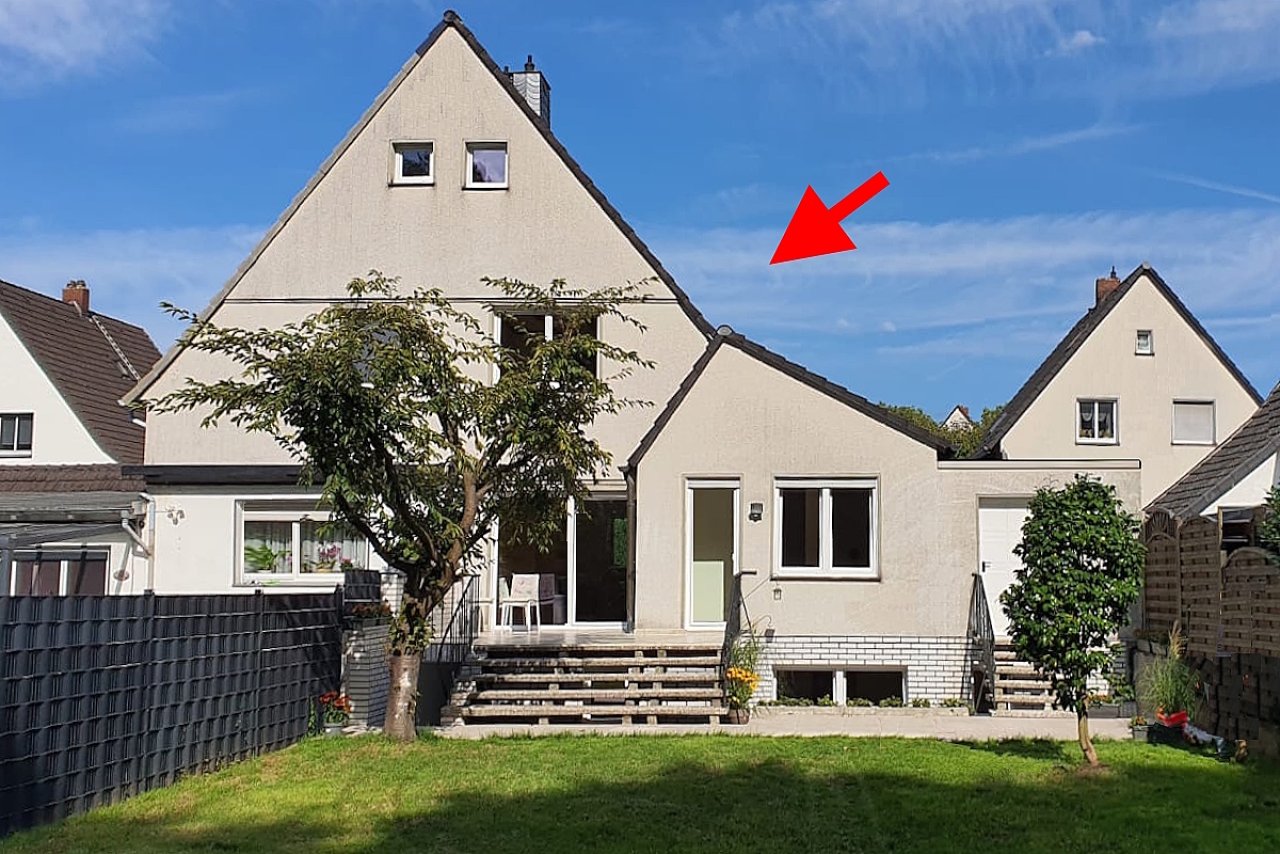 Hausansicht hinten Hausansicht hinten