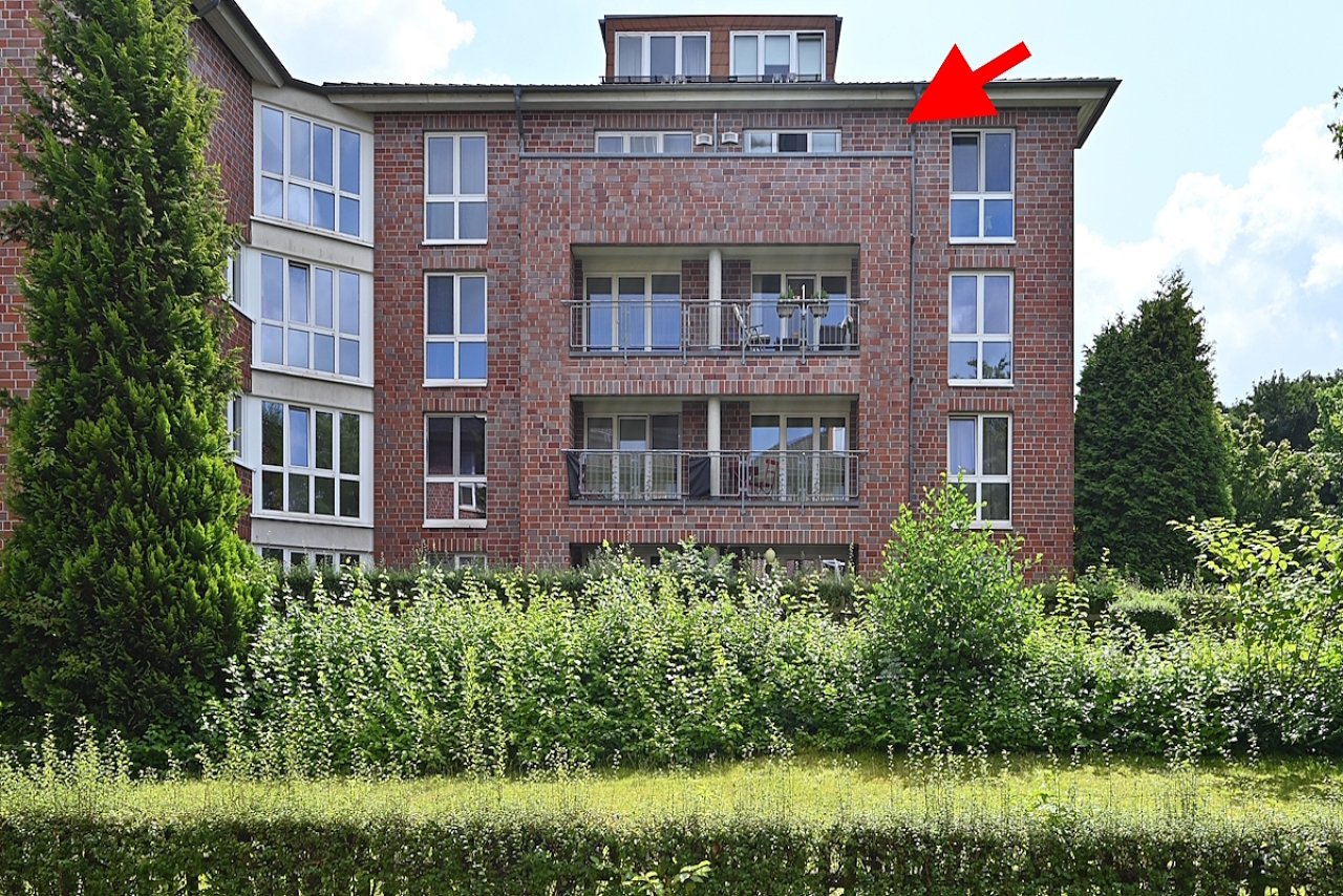 Hausansicht Wohnung