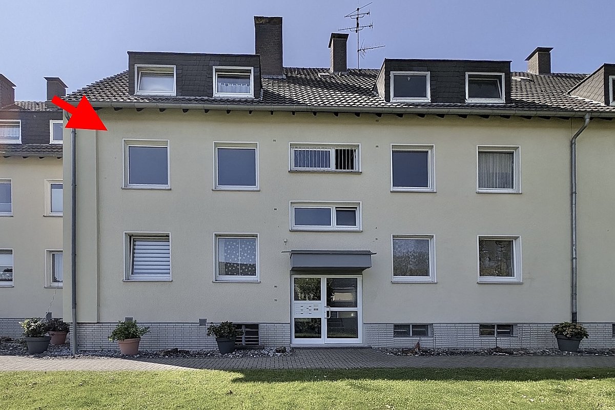 Wohnung Hausansicht vorne Wohnung Hausansicht vorne