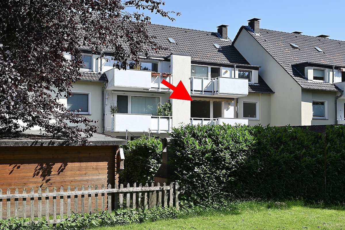 Wohnung Hausansicht hinten Wohnung Hausansicht hinten