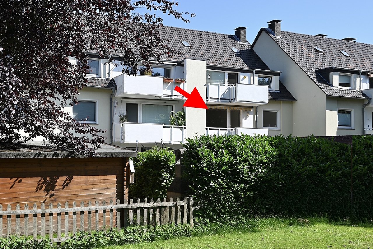 Wohnung Hausansicht hinten Wohnung Hausansicht hinten