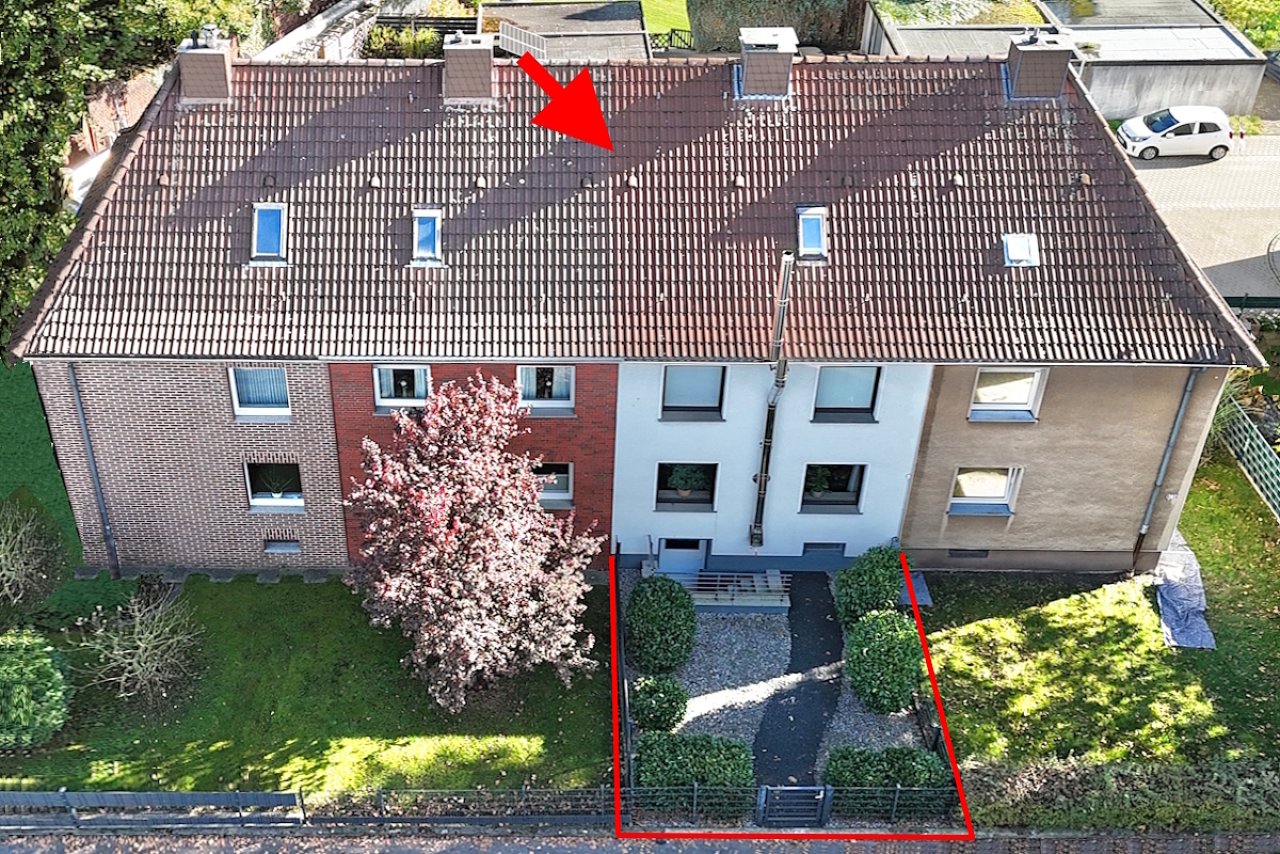 Vogelperspektive Haus