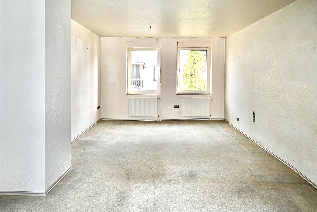 EG Zweifamilienhaus Wohnzimmer