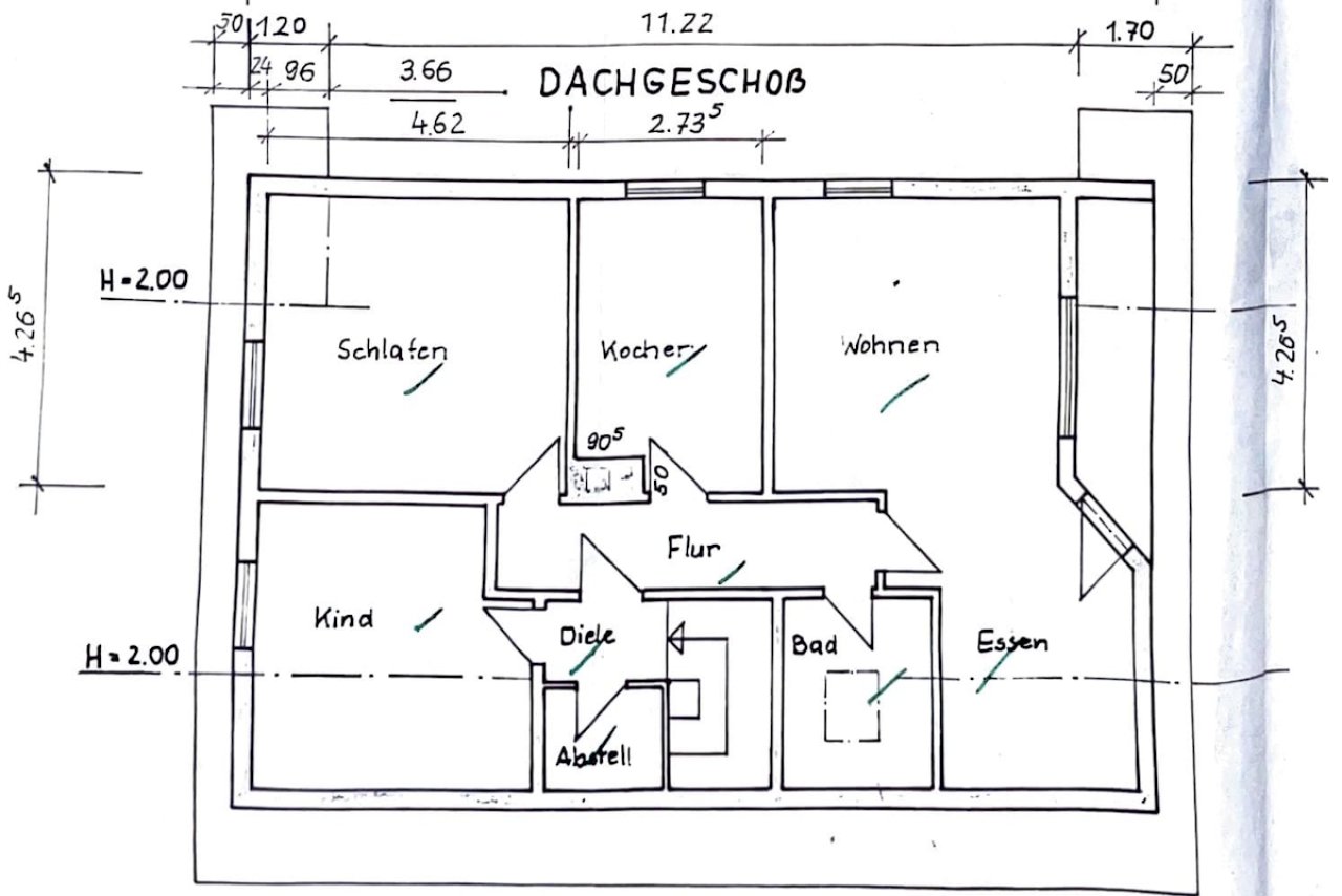 Grundriss DG Grundriss DG