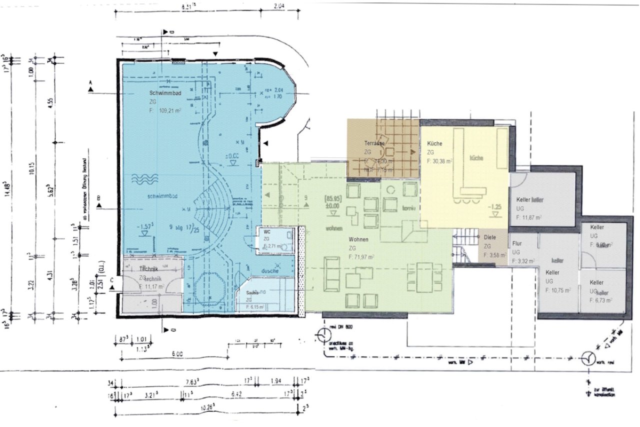 Grundriss UG Grundriss UG