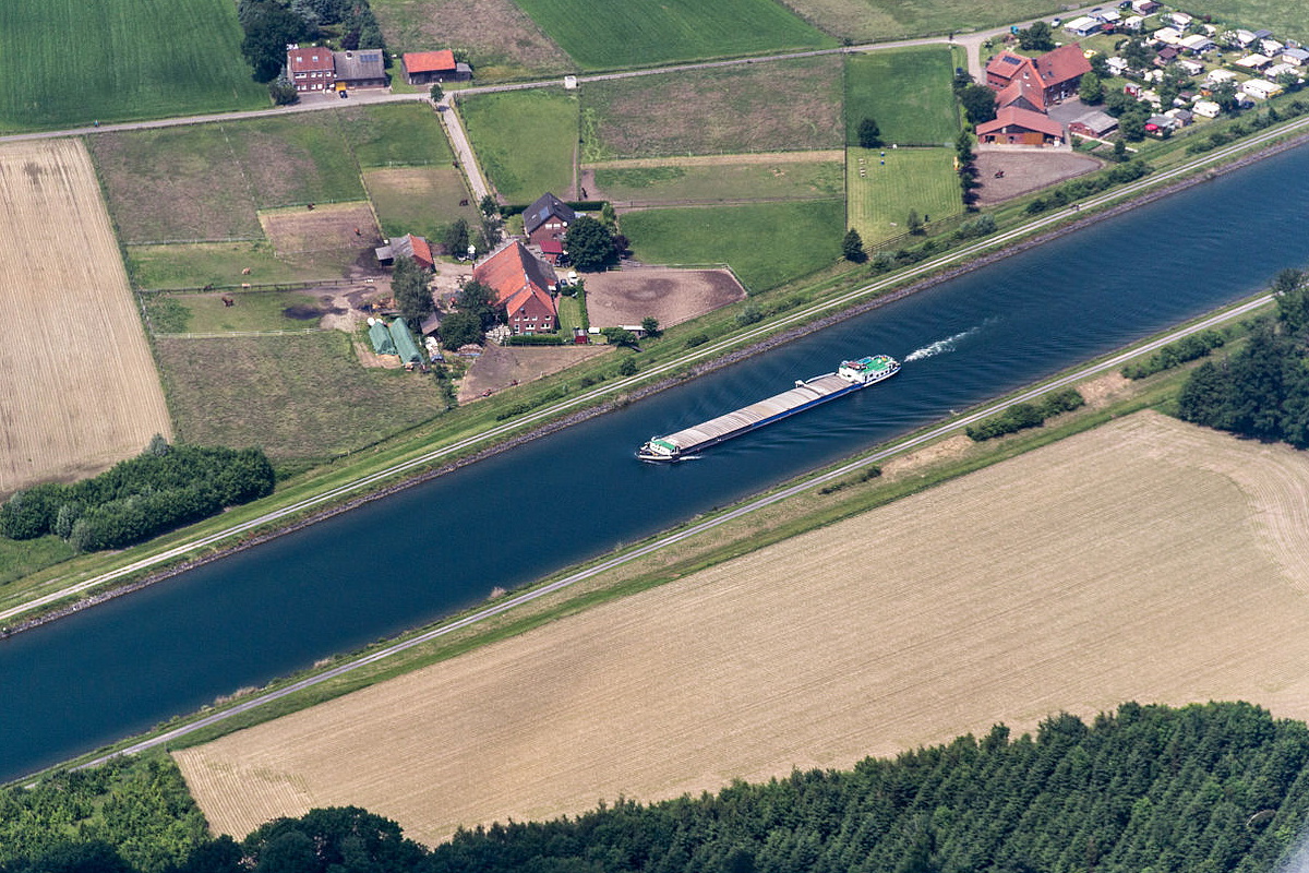 Olfen mit Dortmund Ems Kanal