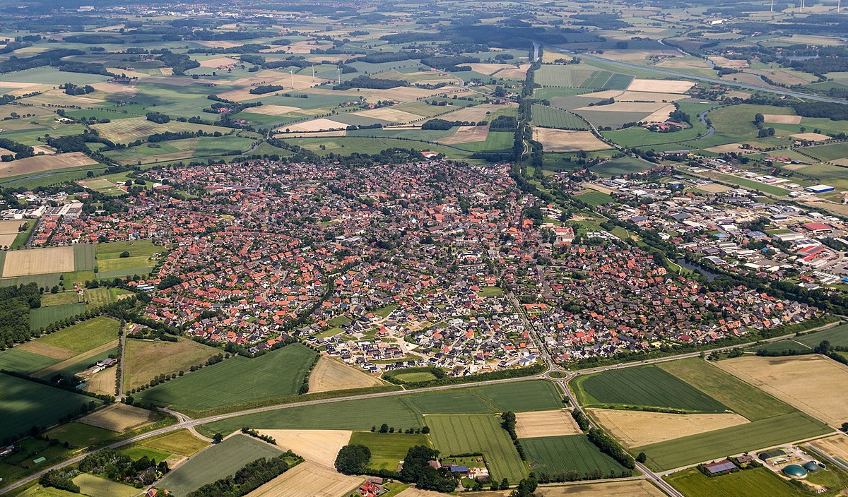 Olfen Vogelperspektive