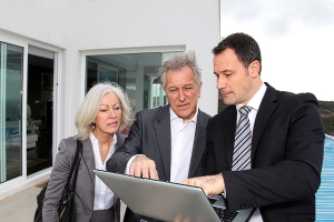 Präsentation und Verkaufsgespräch