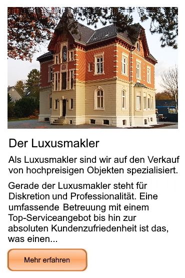 Informationen zu uns als Luxusmakler im Münsterland und Ruhrgebiet.